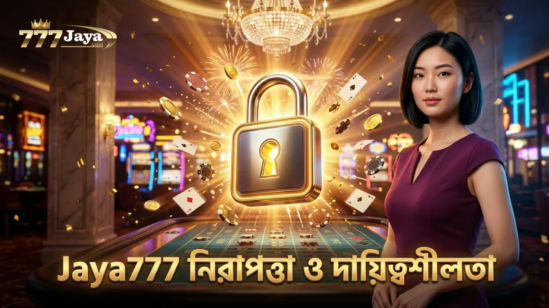 Jaya777 নিরাপত্তা ও দায়িত্বশীল গেমিং নিশ্চিত করে।