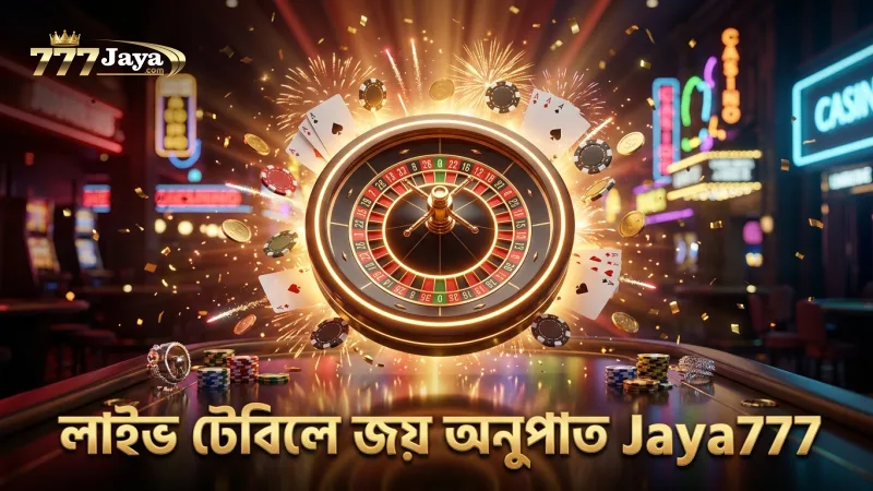 লাইভ টেবিলে কার্ড ডিলিংয়ে জয়ের অনুপাত নিরীক্ষা করা হয়েছে।