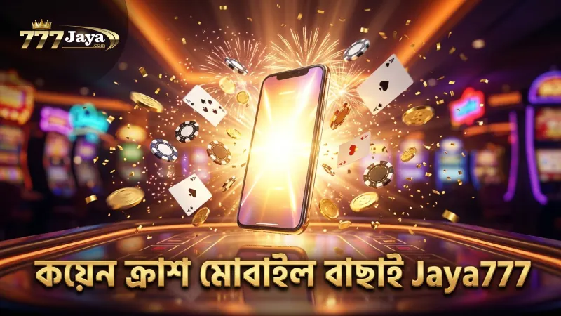 মোবাইল স্ক্রিনে কয়েন ক্র্যাশ মাল্টিপ্লায়ার নির্বাচন প্রক্রিয়া