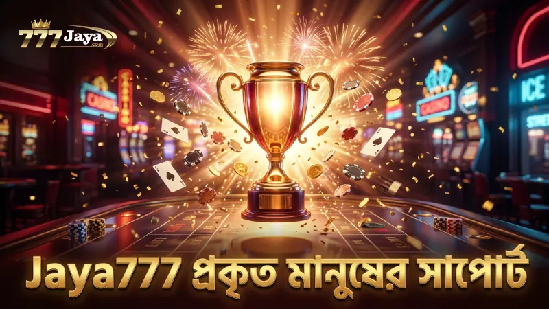 প্রকৃত মানুষের মাধ্যমে Jaya777 কাস্টমার সাপোর্টের বিশ্বস্ততা নিশ্চিত