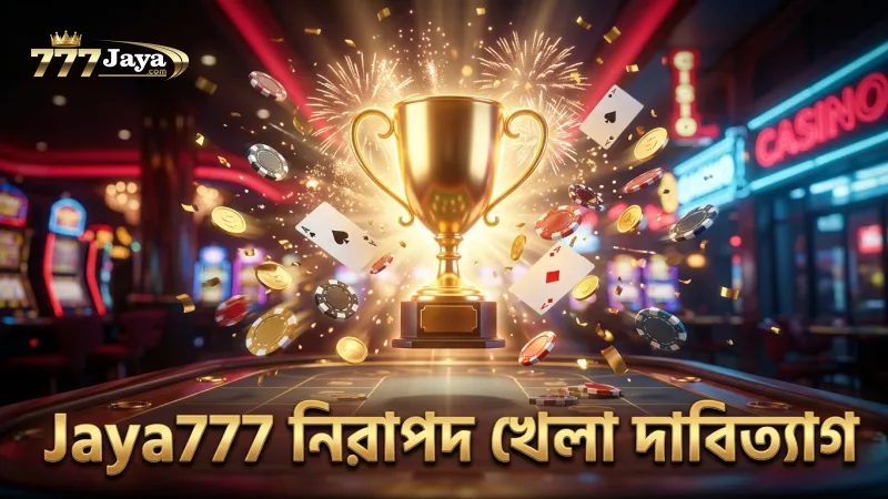 নিরাপদ খেলার জন্য Jaya777 দাবিত্যাগ নির্দেশিকা