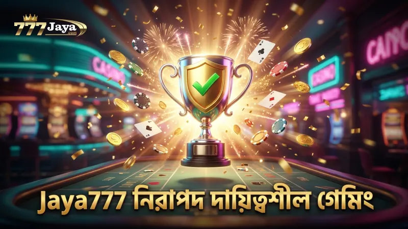 নিরাপদ ও দায়িত্বশীল গেমিং নিশ্চিত করতে Jaya777-র পরামর্শ নিন