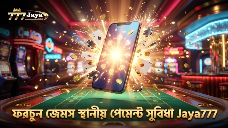 ফরচুন জেমস-এ স্থানীয় পেমেন্ট পদ্ধতির মাধ্যমে দ্রুত লেনদেন সম্ভব
