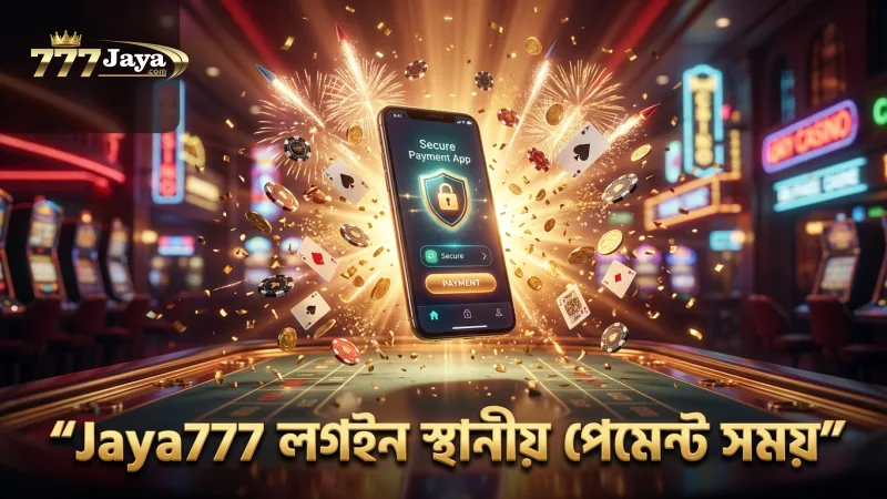 স্থানীয় পেমেন্ট ব্যবহারে Jaya777 লগইন সময়কাল খেয়াল রাখা উচিত।