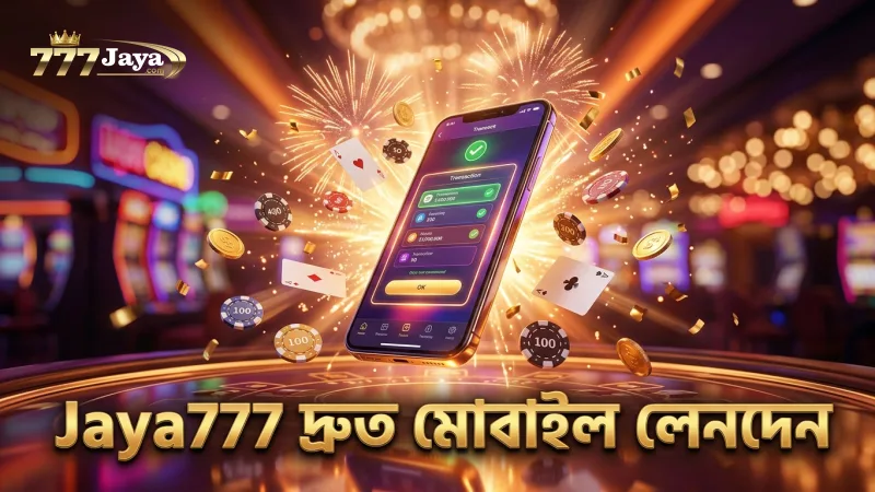 Jaya777 পেমেন্ট পদ্ধতির মোবাইল থেকে দ্রুত লেনদেনের সুবিধা