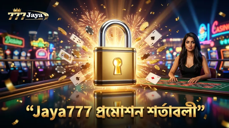 Jaya777 প্রমোশনের শর্তাবলী বোঝা খেলোয়াড়দের জন্য গুরুত্বপূর্ণ।