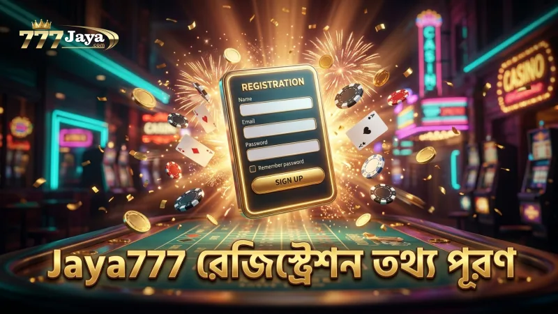 Jaya777 রেজিস্ট্রেশন ফর্মে সঠিক তথ্য পূরণ করা জরুরি