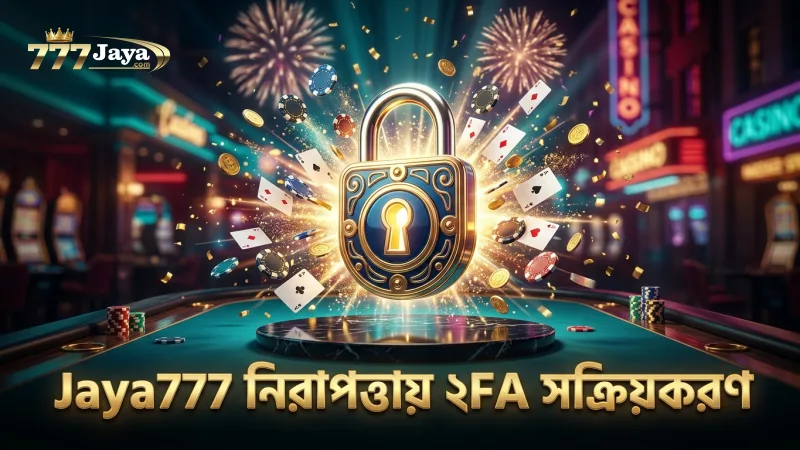 Jaya777-এ ২FA সক্রিয় করে অ্যাকাউন্ট সুরক্ষা বাড়ানো যায়