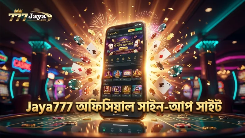 jaya777ok.net থেকে অফিসিয়াল সাইন-আপ নিশ্চিত করা হয়
