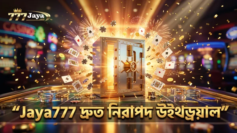 Jaya777 উইথড্রয়াল দ্রুত ও নিরাপদ সম্পন্ন করার ধাপগুলি