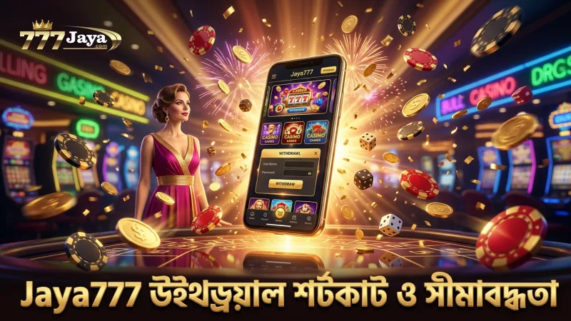 Jaya777 উইথড্রয়াল প্রক্রিয়ায় সাধারণ সীমাবদ্ধতা ও শর্টকাট গাইড