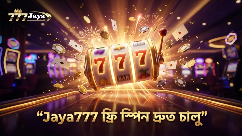 Jaya777 প্ল্যাটফর্মে ফ্রি স্পিন কম্বো দ্রুত অ্যাক্টিভেশন।