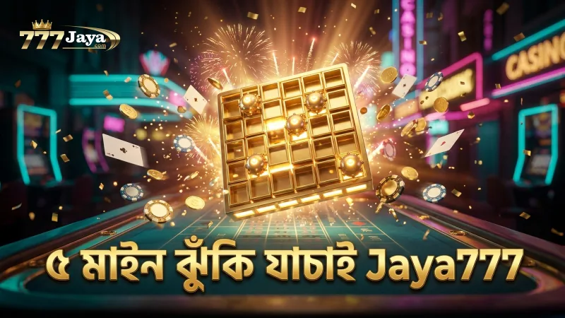 ৫ মাইনের ৫x৫ গ্রিডে ঝুঁকি যাচাই করে জেতার সম্ভাবনা বাড়ান।