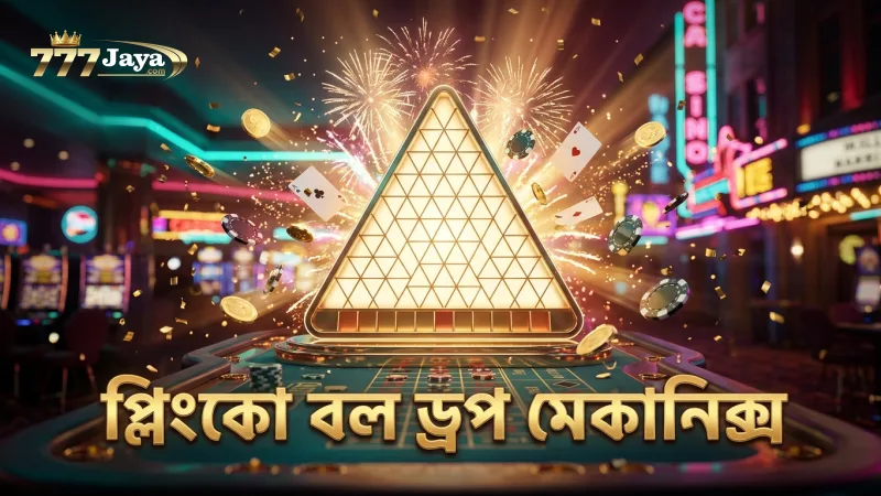 প্লিঙ্কো বল ড্রপ মেকানিক্স ও পিরামিড গঠন বিশ্লেষণ