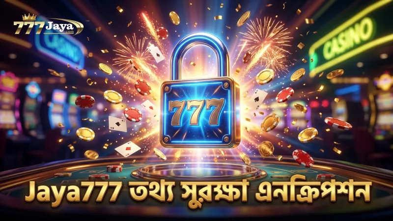 Jaya777 ডাটা এনক্রিপশন ব্যবহার করে তথ্য সুরক্ষিত রাখে