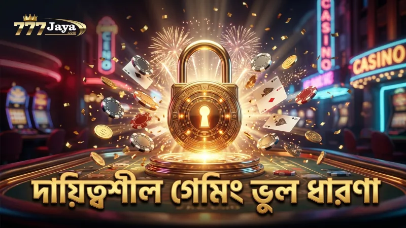 দায়িত্বশীল গেমিং বুঝতে হলে ভুল ধারণা দূর করা জরুরি।