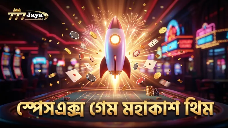 স্পেসএক্স গেমের মহাকাশ থিম এবং রকেট বিস্ফোরণের সময়ের বিশ্লেষণ।