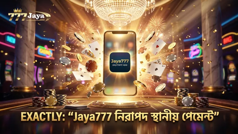 Jaya777 এর মাধ্যমে নিরাপদ ও দ্রুত স্থানীয় পেমেন্ট