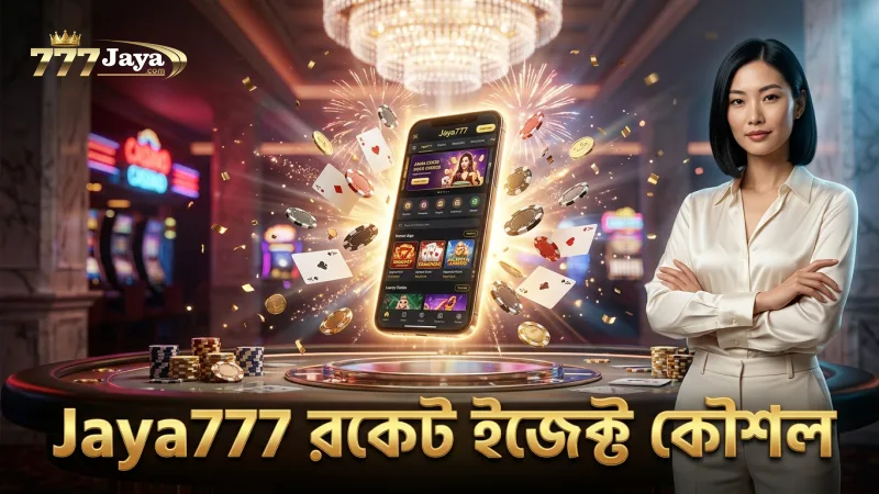 Jaya777 এ সঠিক সময়ে রকেট ইজেক্ট করার কৌশল এবং ক্যাশআউট বিকল্প।