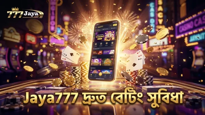 Jaya777-এ দ্রুত এবং নিরাপদ বেটিং অভিজ্ঞতা
